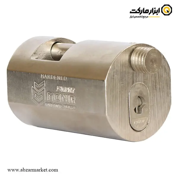 قفل استوانه ای منیر صنعت دو شیار پله ای 18 ساچمه مدل M110