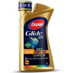 روغن موتور کاسپین گلاید دوگانه‌ سوز سری SG/CD 20W-50 CNG