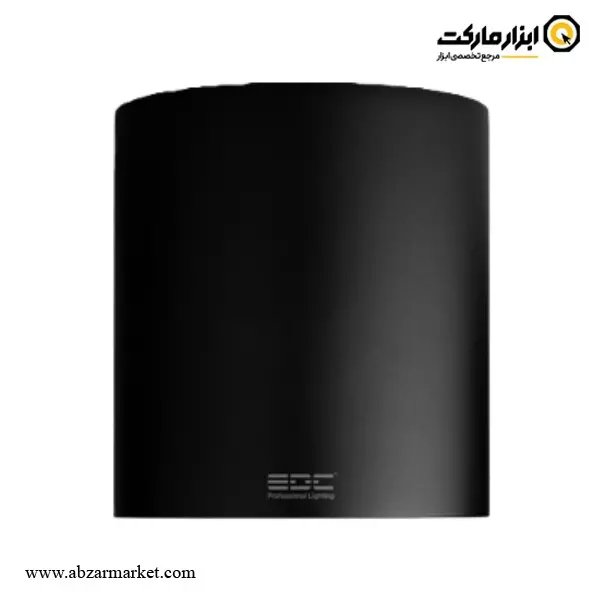 چراغ سقفی روکار بدنه مشکی EDC استوانه رویه 11.3 سانت 30 وات