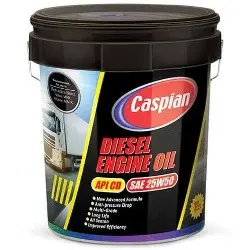روغن موتور دیزل کاسپین 20 لیتری مدل CD 25W-50