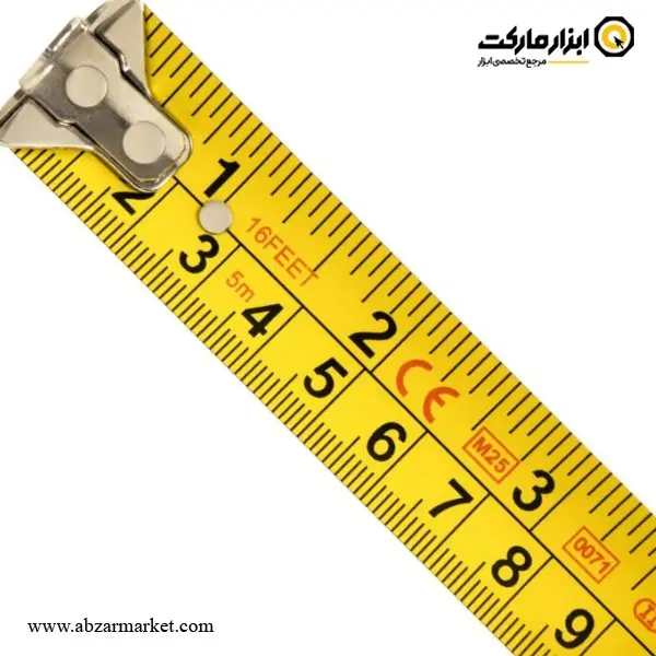 متر نواری هزبرن گیره مگنتی مدل کاردینال سری H6000