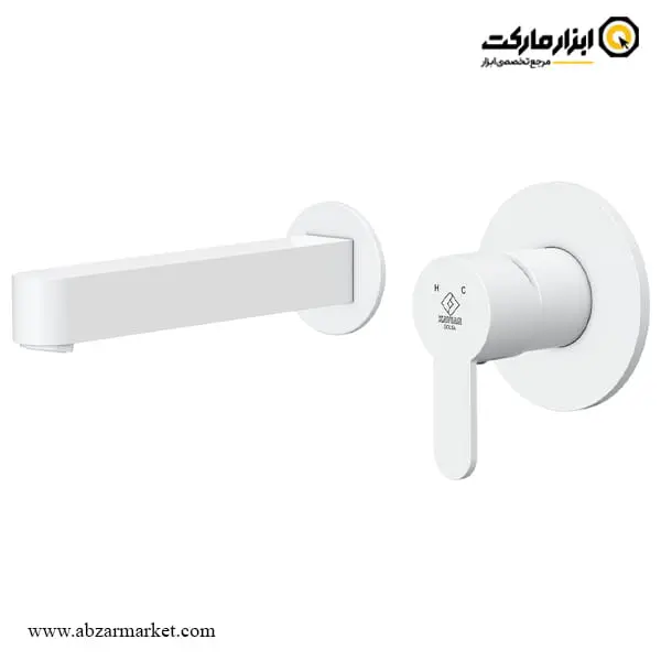 شیر روشویی توکار کاویان مدل گلسا