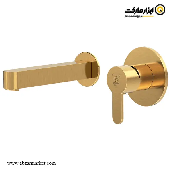 شیر روشویی توکار کاویان مدل گلسا
