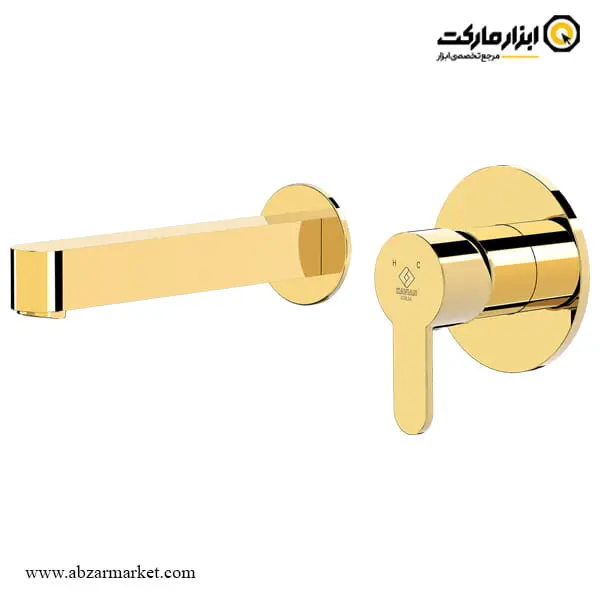 شیر روشویی توکار کاویان مدل گلسا