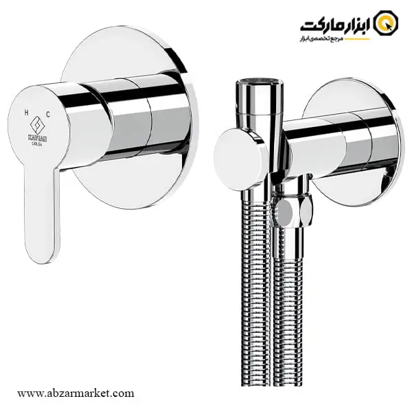 شیر سرویس بهداشتی توکار کاویان مدل گلسا