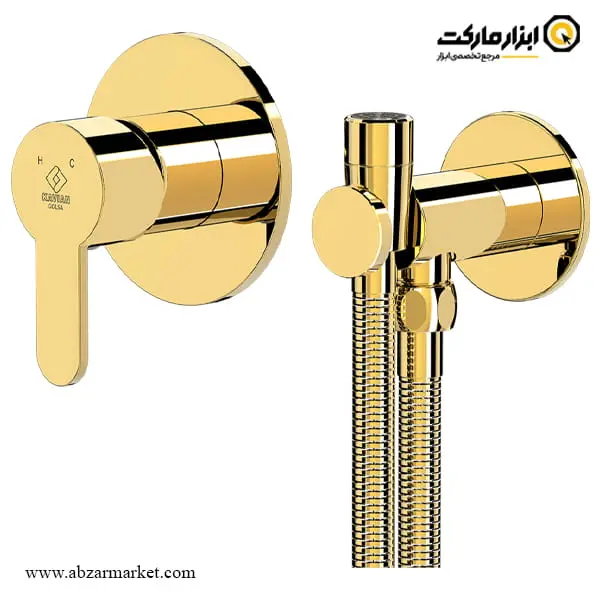 شیر سرویس بهداشتی توکار کاویان مدل گلسا