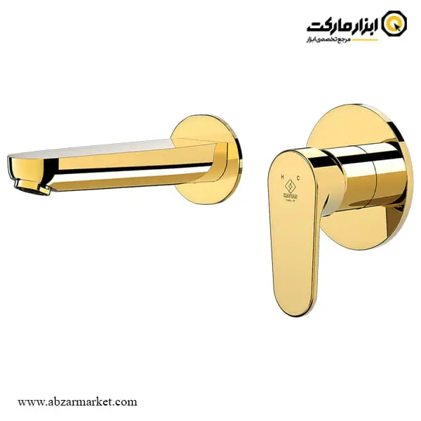 شیر روشویی توکار کاویان مدل لارا