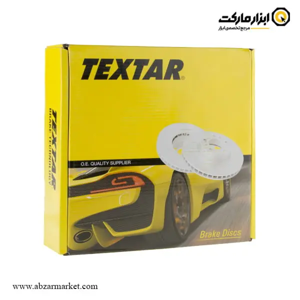 دیسک ترمز جلو پژو 206 تیپ 2 و 3 تکستار (اصلی) مدل 920928