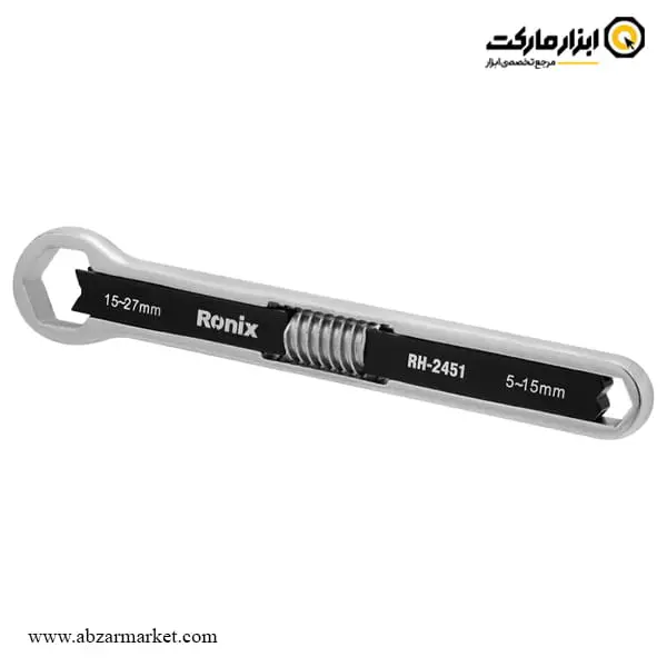 آچار دو سر رینگ تنظیم شونده رونیکس سری RH-245