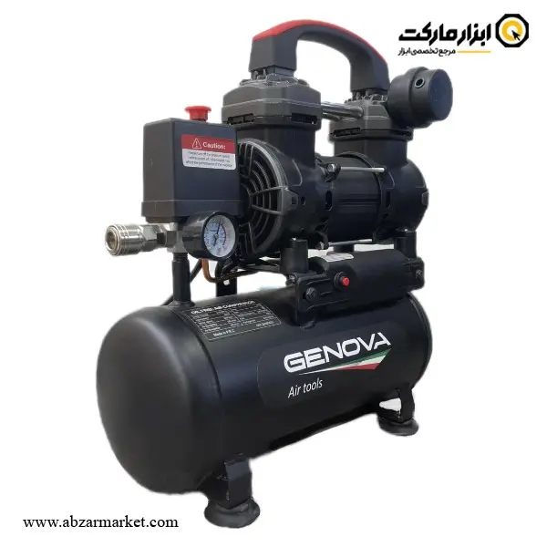 کمپرسور هوا سایلنت جنوا 10 لیتری مدل 2-810BF10