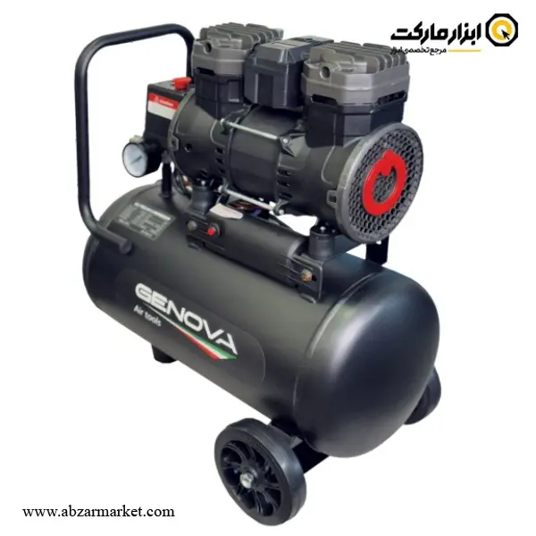 کمپرسور هوا سایلنت جنوا 24 لیتری مدل 2-1390BF24