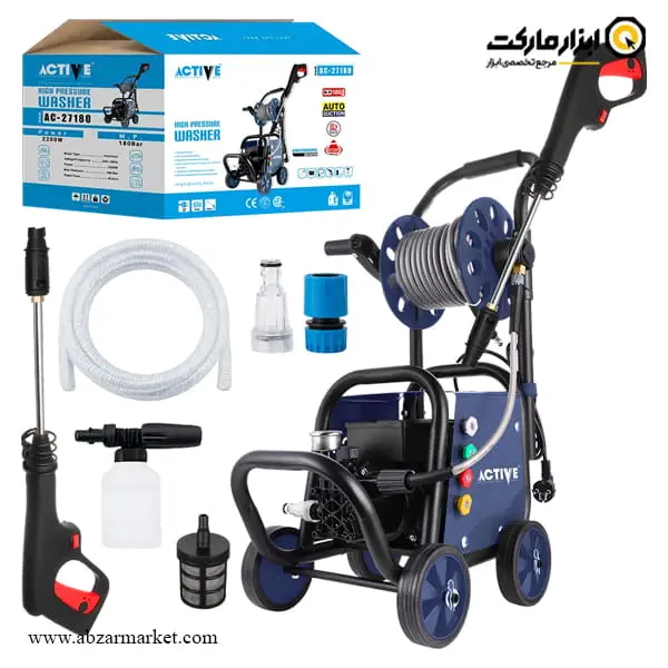 کارواش صنعتی اکتیو 180 بار دینامی مدل 27180