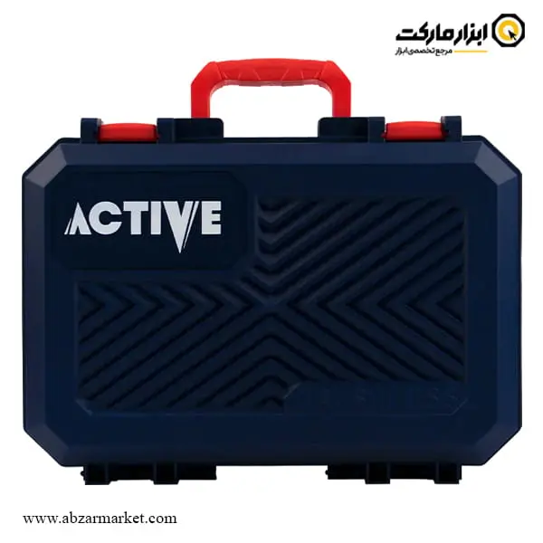 دریل شارژی چکشی اکتیو براشلس لیتیوم 21 ولت 2 باتری مدل AC-3221BL