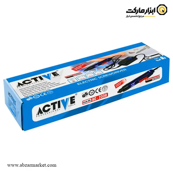 پیچ گوشتی برقی اکتیو 80 وات مدل AC-2330 پیچ گوشتی برقی اکتیو 80 وات مدل AC-2330