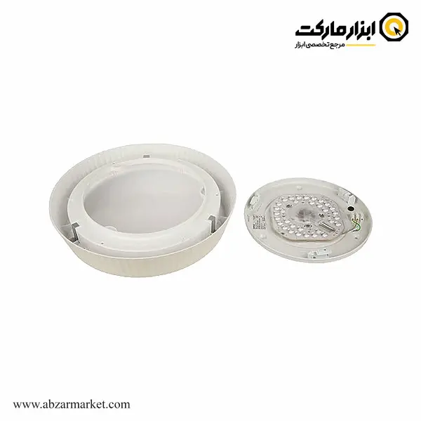 چراغ سقفی LED روکار آپل دور رنگی گرد 19 وات