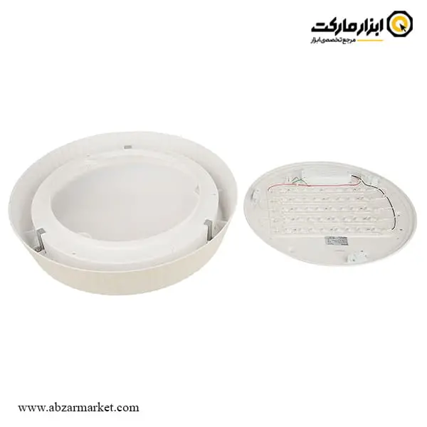 چراغ سقفی LED روکار آپل دور رنگی گرد 34 وات