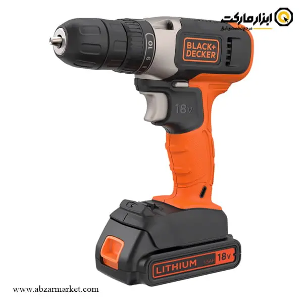 کیت دریل شارژی بلک اند دکر 18 ولت 164 پارچه مدل BCD001BAST-GB