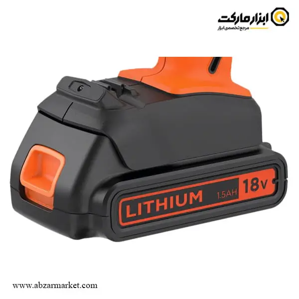 کیت دریل شارژی بلک اند دکر 18 ولت 164 پارچه مدل BCD001BAST-GB