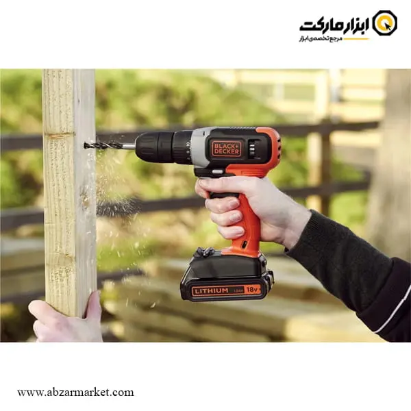 کیت دریل شارژی بلک اند دکر 18 ولت 164 پارچه مدل BCD001BAST-GB