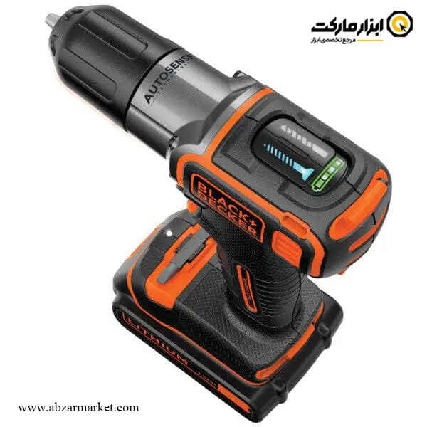 دریل شارژی بلک اند دکر لیتیوم 18 ولت مدل ASD184K-QW