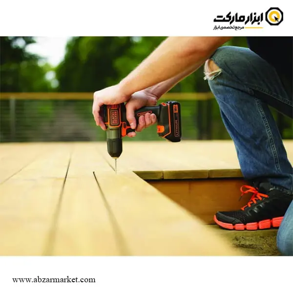 دریل شارژی بلک اند دکر لیتیوم 18 ولت مدل ASD184K-QW