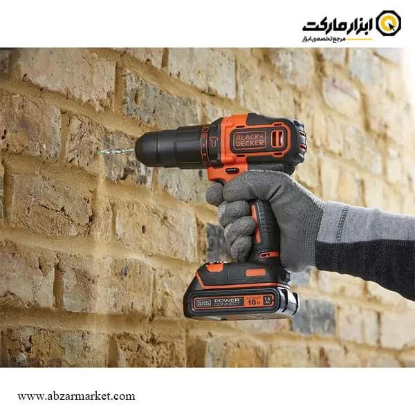 کیت دریل شارژی چکشی بلک اند دکر 18 ولت 83 پارچه مدل BCKSB04-QW