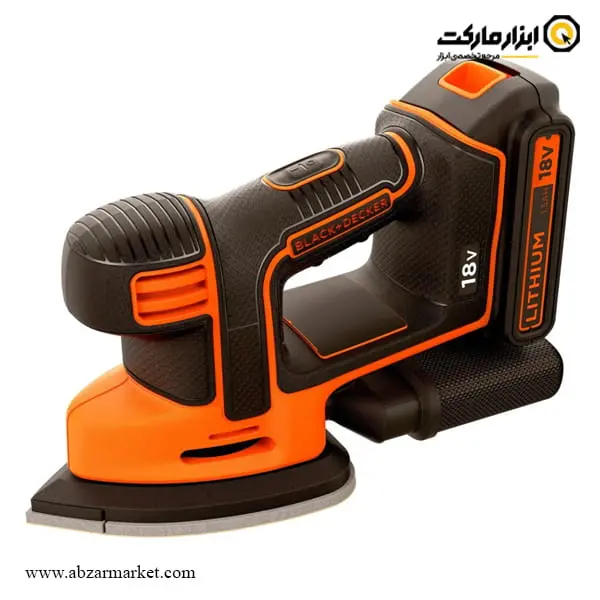 کیت دو دستگاه بلک اند دکر دریل و سنباده لرزان شارژی مدل BCK23S1SA41-QW