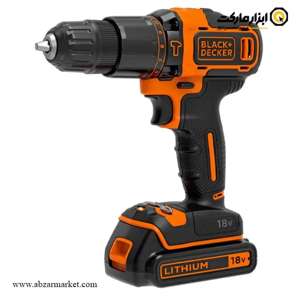 کیت دو دستگاه بلک اند دکر دریل و سنباده لرزان شارژی مدل BCK23S1SA41-QW