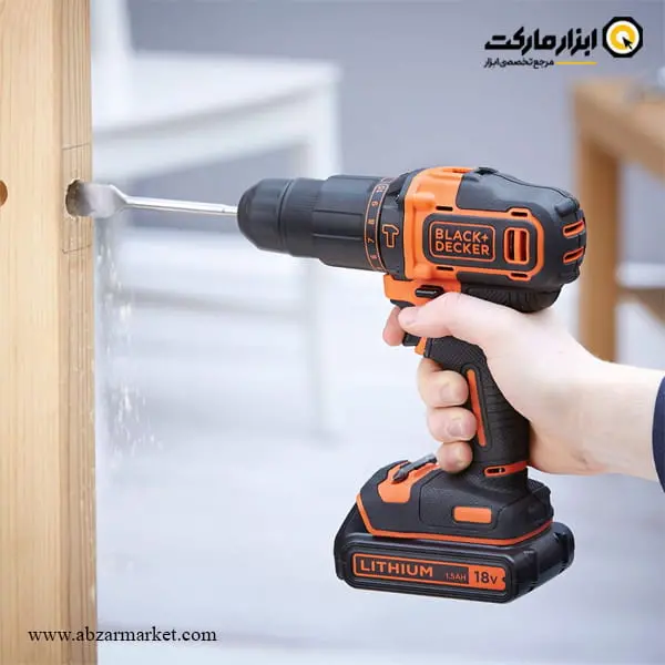 کیت دو دستگاه بلک اند دکر دریل و سنباده لرزان شارژی مدل BCK23S1SA41-QW