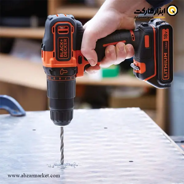 کیت دو دستگاه بلک اند دکر دریل و سنباده لرزان شارژی مدل BCK23S1SA41-QW