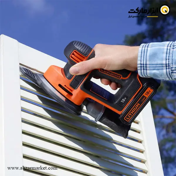 کیت دو دستگاه بلک اند دکر دریل و سنباده لرزان شارژی مدل BCK23S1SA41-QW