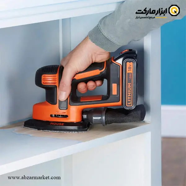 کیت دو دستگاه بلک اند دکر دریل و سنباده لرزان شارژی مدل BCK23S1SA41-QW