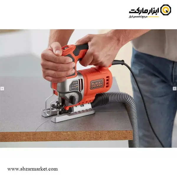 اره عمود بر بلک اند دکر گیربکسی 650 وات مدل BES610KA5-QS