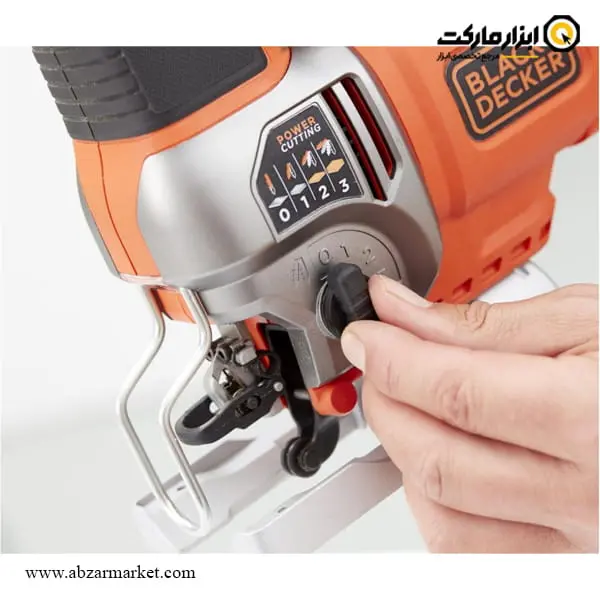 اره عمود بر بلک اند دکر گیربکسی 650 وات مدل BES610KA5-QS