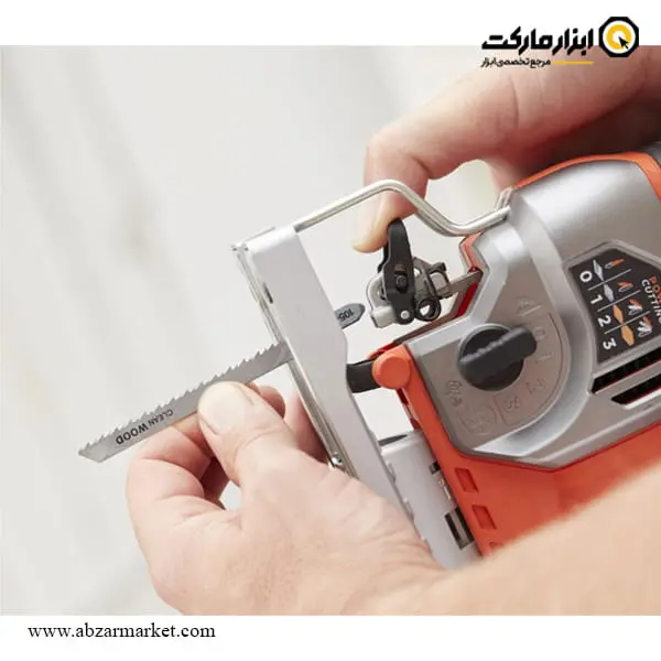اره عمود بر بلک اند دکر گیربکسی 650 وات مدل BES610KA5-QS