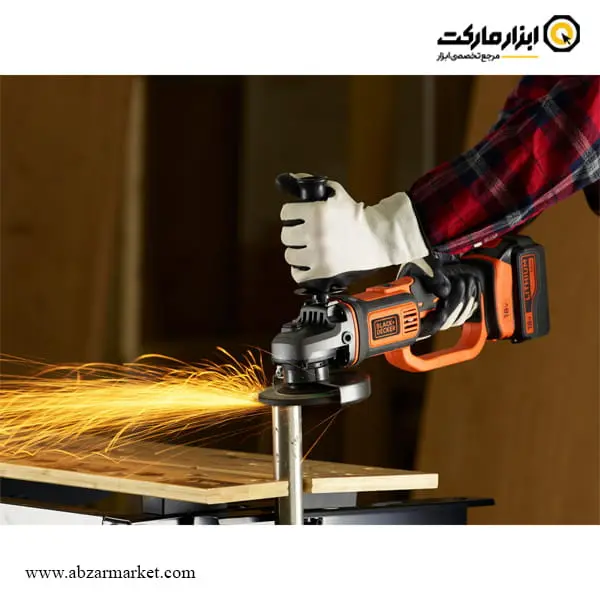 کیت مینی فرز شارژی بلک اند دکر 18 ولت مدل BCG720M1A5-QW