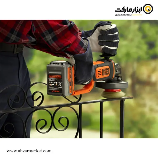 کیت مینی فرز شارژی بلک اند دکر 18 ولت مدل BCG720M1A5-QW