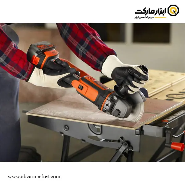 کیت مینی فرز شارژی بلک اند دکر 18 ولت مدل BCG720M1A5-QW