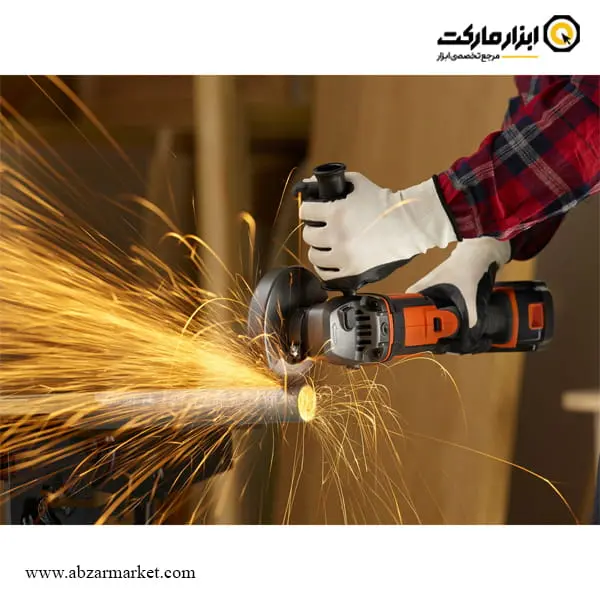 کیت مینی فرز شارژی بلک اند دکر 18 ولت مدل BCG720M1A5-QW