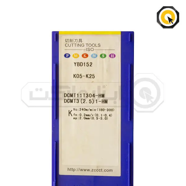 اینسرت تراشکاری ZCC مدل DCMT11T304-HM-YBD152