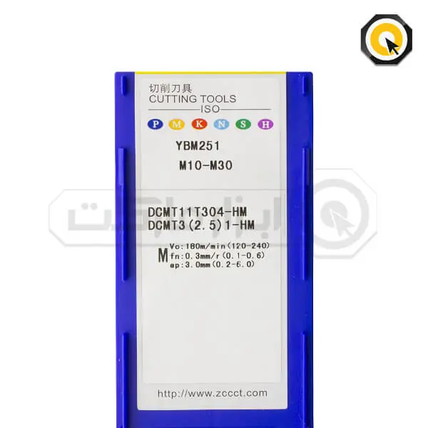 اینسرت تراشکاری ZCC مدل DCMT11T304-HM-YBM251