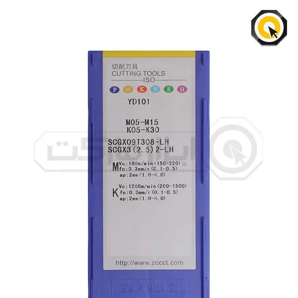 اینسرت تراشکاری ZCC مدل SCGX09T308-LH-YD101