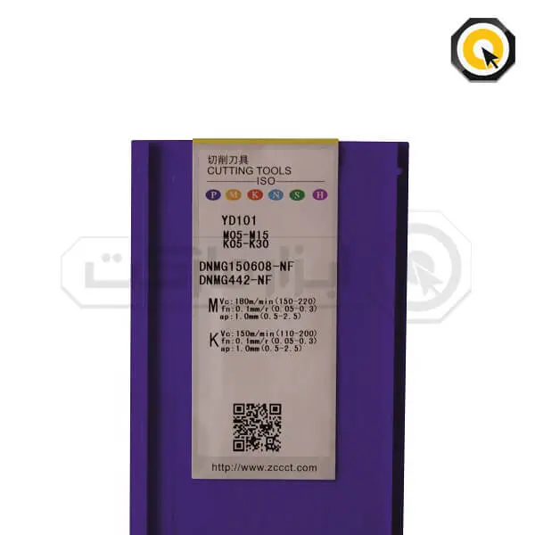 اینسرت تراشکاری ZCC مدل DNMG150608-NF-YD101