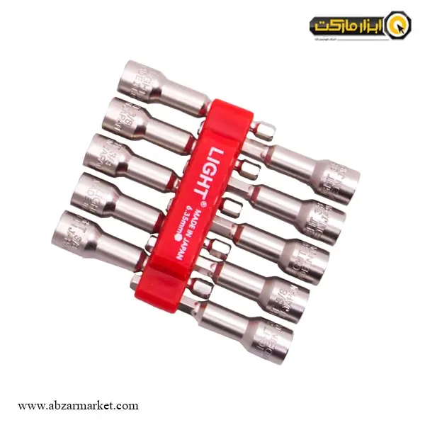 ست بکس سر دریلی لایت سایز 30 (10 عددی) مدل MN-1265