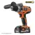 کیت دو دستگاه شامل دریل چکشی شارژی و بتن کن شارژی آاگ