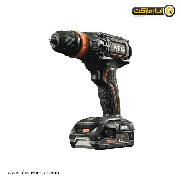 دریل شارژی چکشی AEG لیتیوم 18 ولت مدل BSB18CBLLE