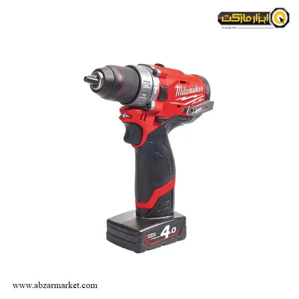 دریل شارژی چکشی میلواکی براشلس لیتیوم 12 ولت مدل M12 FPD-402X