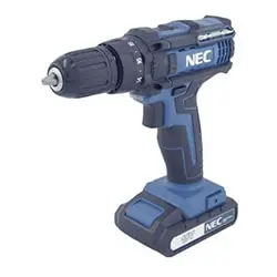 دریل شارژی چکشی NEC لیتیوم 18 ولت مدل 1618