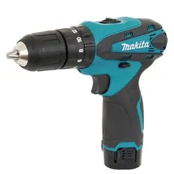 دریل شارژی چکشی ماکیتا لیتیوم 10.8 ولت مدل HP330DWLE