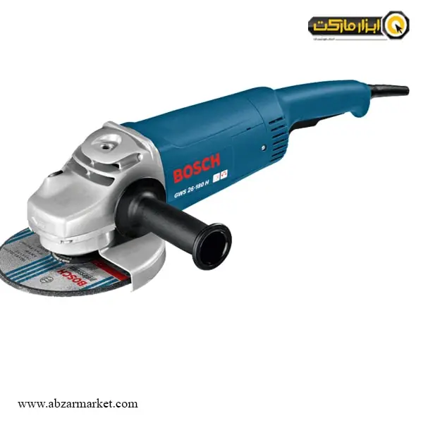 سنگ فرز بوش فرز آهنگری 2600 وات مدل GWS 26-180H سنگ فرز بوش فرز آهنگری 2600 وات مدل GWS 26-180H